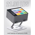 thumbnail image 2 of AOEVI Support d'Ordinateur Réglable avec Base Rotative à 360°, Rehausseur Ergonomique Pliable pour Ordinateur Portable Compatible avec MacBook Pro/Air Notebook jusqu'à 16 Pouces, Argent, 2 of 6