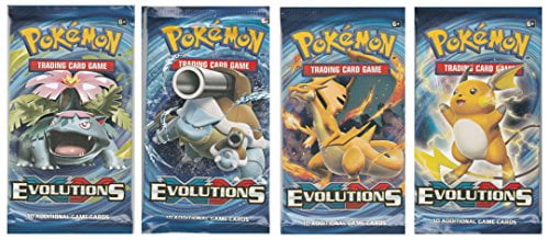 pokemon evolutions booster box card list