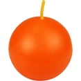 thumbnail image 1 of Zest Candle 6-Piece Ball Candles, 3-Inch, Orange, 1 of 8
