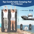 thumbnail image 3 of Colchón Inflable Dobrável HiiPeak para Acampamento - Duplo, Auto-inflável e Extra Grosso, 3 of 7