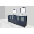 thumbnail image 3 of Vanity Art 96 Inch Double Sink Bathroom Vanity Combo Set 4 Cabinets 2 Shelves 10 Dove-Tailed Drawers Ceramic Top Bathroom Cabinet with Free Mirror VA3036-96B, 3 of 8