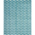 thumbnail image 2 of Nourison Harper Geometric Blue 8' x 10' Area Rug, (8x10), 2 of 6