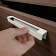 thumbnail image 6 of HRX Glass PH01- ClearPolished- Self-Stick Pull Handles for Kitchen Cabinet and Closet Doors, 6 of 52