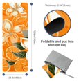 thumbnail image 4 of Tangerine Hot Yoga Towel with Storage Bag, 72.8"x26.8", Suitable for Yoga, Pilates, Fitness, Gym Towel, Yoga Towel, and More, 4 of 6