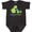 Black Leopard, variant on Happy Dinosaur New Big Brother Boys Baby Bodysuit