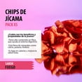 thumbnail image 4 of SIN CULPA Snacks Saludables | Chips de J&iacute;cama Deshidratada | Snack Natural, Crujiente y Bajo en Carbohidratos | Botana Vegana, Keto y Sin Gluten | 5 Bolsas de 120g | Sabor Fuego, 4 of 7