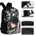 thumbnail image 3 of My Hero Academia Backpack Bookbag Casual Daypack Travel Backpacks for Work Hiking Camping, 3 of 7