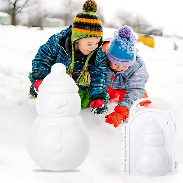 Juguetes para piscina, juguetes para bebés, juguetes para niños pequeños, molde para nieve, juego de nieve al aire libre, molde para pinzas de nieve