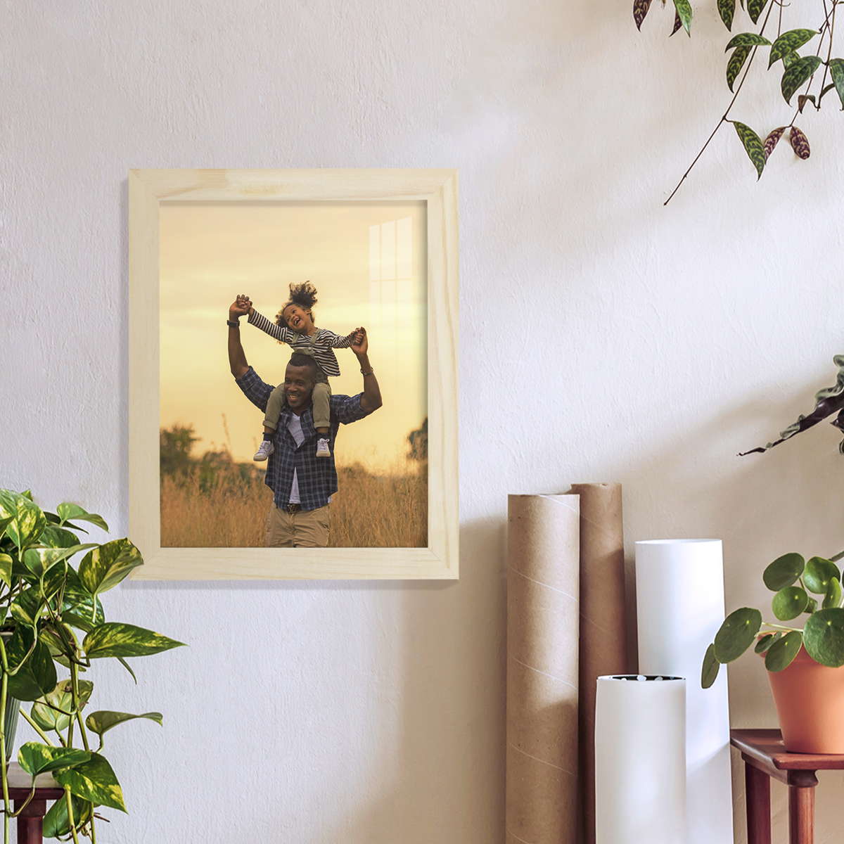 8x10 Wood Grain Picture Frame - Palo Santo