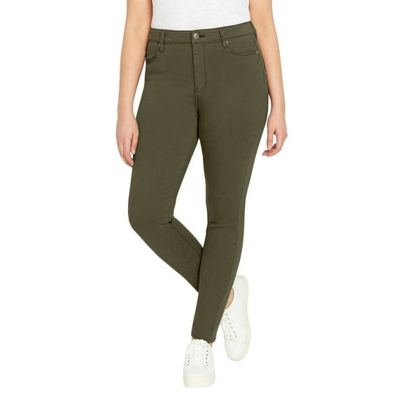 Buffalo David Bitton Womens High Rise Tencel Blend Pant