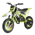 thumbnail image 2 of Seipouy 49cc 2-Stroke Kids Dirt Bike, Gas Power Motocross with Front and Rear Disc Brakes, Gas-Powe Mini Bike, Off-Road Mini Motorcycle for Children, Shock Absorption Springs, Soft Seat Cushion, 2 of 10