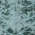 thumbnail image 1 of Ahgly Company Indoor Square Abstract Green Abstract Area Rugs, 5' Square, 1 of 6