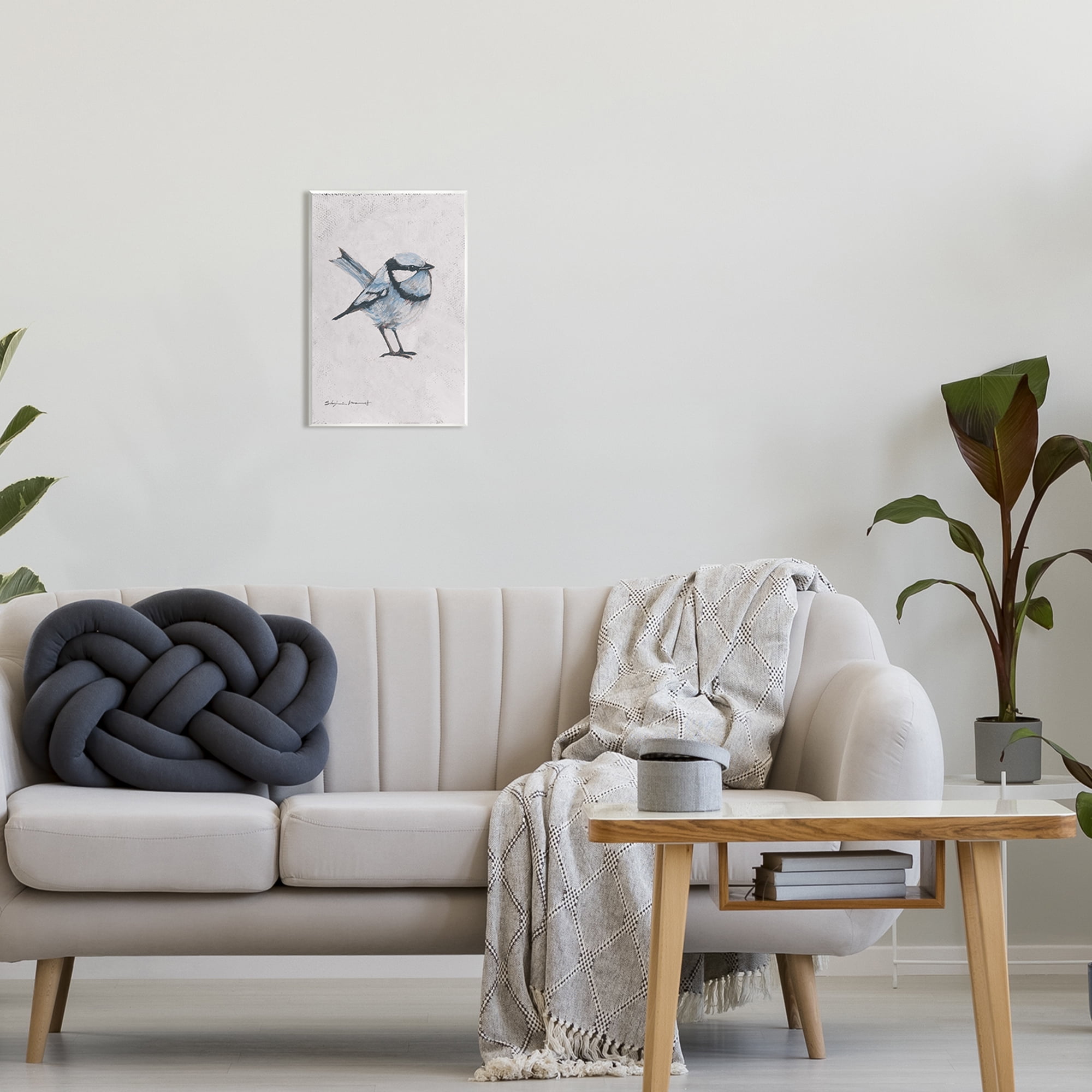 Stupell Wren Bird Animal Painting Animals & Insects Painting Wall Plaque Unframed Art Print Wall Art