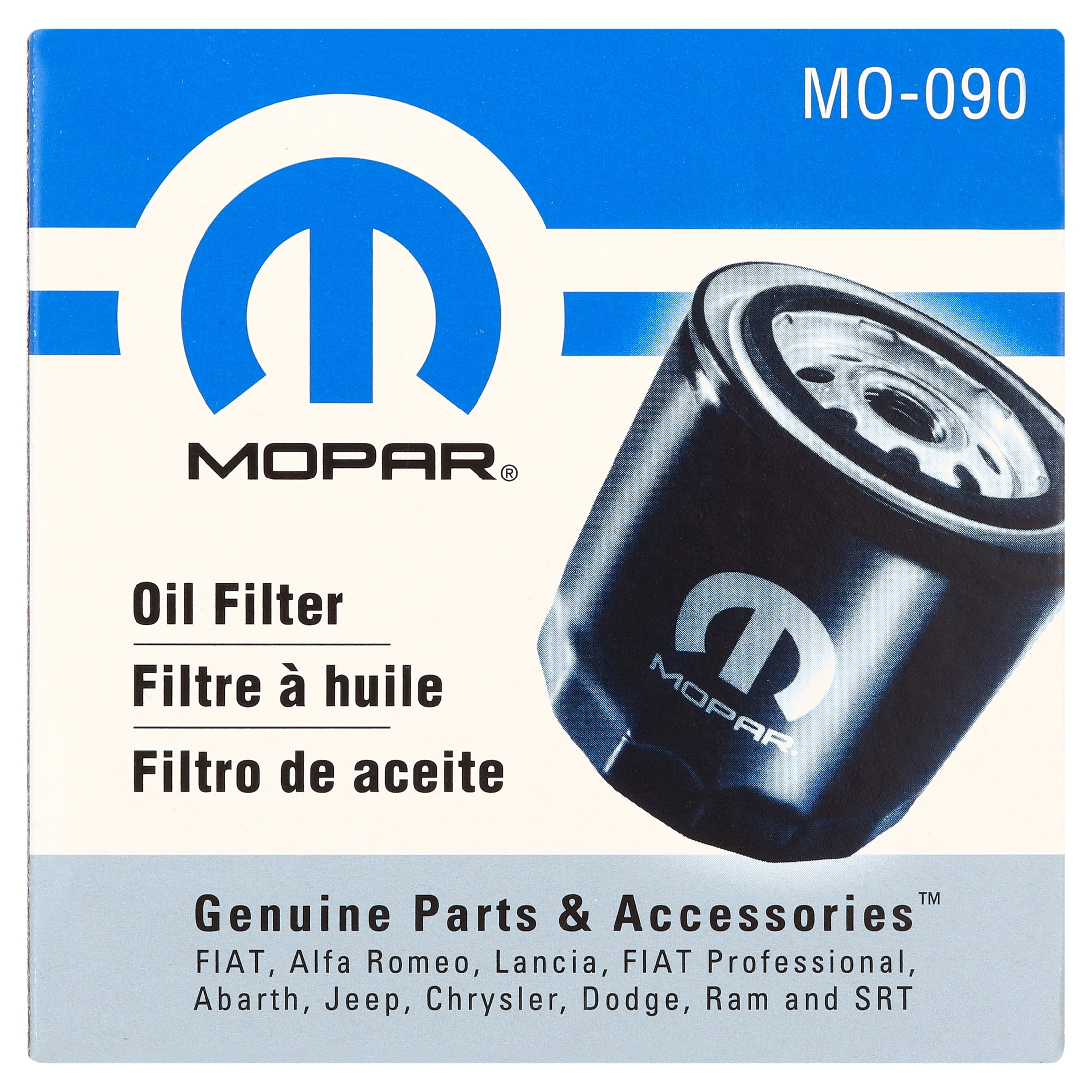 (3 pack) Chrysler Mopar Original Equipment M0-090 Engine Oil Filter