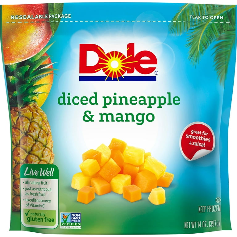Dole Pineapple Mango 14oz Walmart