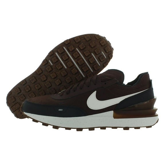 Nike Waffle One Se Unisex Shoes Size 8, Color: Earth/Phantom Black/Earth