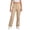 0##Khaki18, variant on Tiijoy Girls School Uniform Pants Unisex Straight Leg Flat Front Pants, Beige, Size 5-14