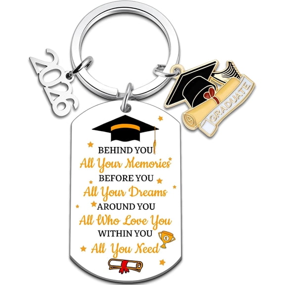 2026 Graduation Gifts For Her Him Class Of 2026 Graduation Keychain Gifts For Middle High School Masters Degree College University Best Graduation Gift For Teen Nursing Students Phd Grad