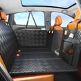 thumbnail image 1 of Funda de asiento de coche para perros PROZAR, extensor de asiento trasero con parte inferior dura, 1 of 7