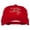 Red, variant on Glitter Happy Holiday Embroidered Unstructured Washed Cap - Black OSFM