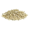 thumbnail image 3 of Triturado Vidrio Chips 100g/3.5oz 2mm-4mm Irregular Metálico Brillante Vidrio para Artesanía Bricolaje Jarrón Relleno Epoxi Resina Decoración, Brillante Dorado, 3 of 5