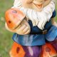thumbnail image 4 of Garden Gnome - Traditional Hand Painted Garden Gnome, Funny Humorous Garden Gnome For Outdoors, Height 19cm, 4 of 4
