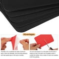 thumbnail image 3 of Parches de tela termoadhesivos Uxcell negros 4.9"x3.7" para ropa, paquete de 10, 3 of 6