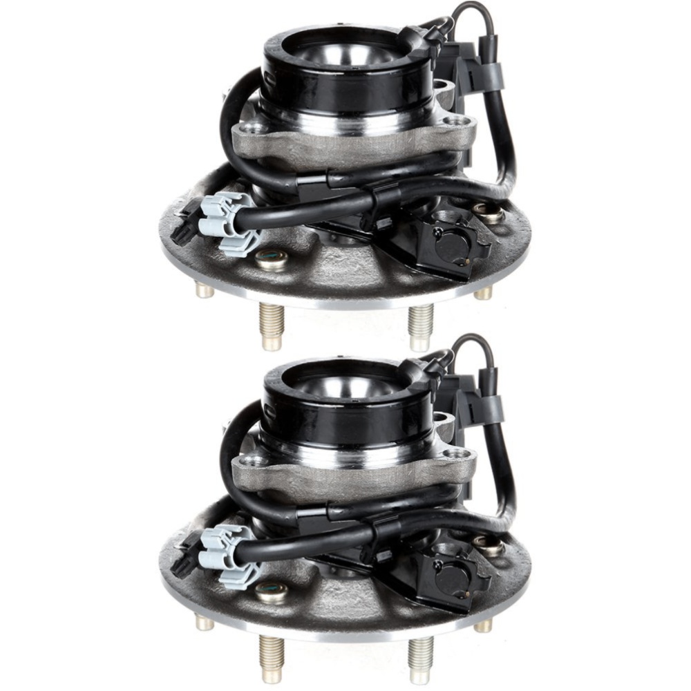 Teledu (2) Front Wheel Bearing & Hub For 2004 - 2007 2008 Chevy Colorado Gmc Canyon 2WD