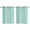 Mint Green, variant on 2 Panels Kitchen Tier Curtains 39 Inch Length, Linen Mint Green Grommets Window Treatment Curtain, Modern Minimalist Pure Solid Color Thermal Curtains Drapes for Living Room/Bathroom