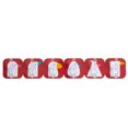 thumbnail image 2 of Wosthever Colgador autoadhesivo de 6 uds./ recortable para Hotel, sala de estar, baño, puerta de cocina, bufanda colgante, bolso, abrigo, gancho Almacenamiento y organización del hogar Rojo, 2 of 6