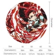 thumbnail image 2 of Demon Slayer Round Tablecloth Print Decorative Table Cover Washable Table Cloths for Dining Party Picnic 36x36in, 2 of 8