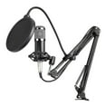 thumbnail image 1 of BM800 Professional Condenser Microphone Podcast Live Broadcast Equipment USB MIC Microfone Set Studio Mic with Arm Stand Music Recording Equipment for Studio Live Recording and Broadcasti, 1 of 7