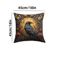 thumbnail image 2 of zhangmingg Reversible Decorative Pillow Cover Sofa Bed Living Room Soft Breathable Washable Protector, 2 of 3
