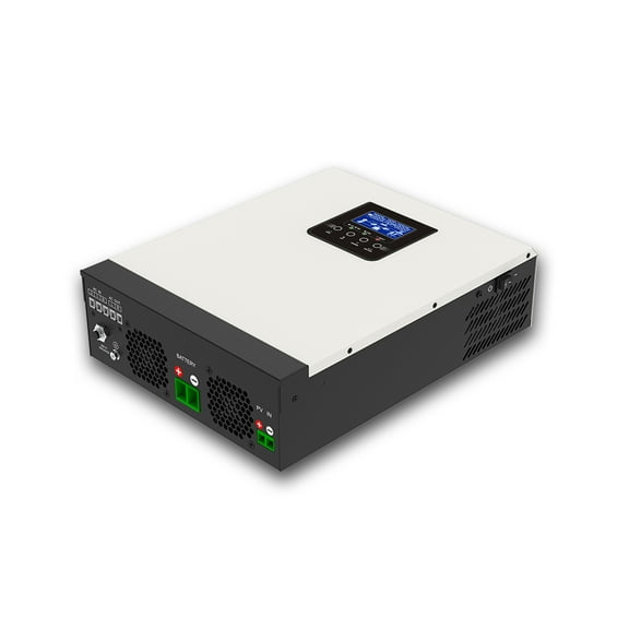 2400W Pure Sine Wave Hybrid Solar Inverter 24VDC Input 220 Output Built-in 50A PWM Solar Charger Controller And AC Charger ,Multiple Safety Protections