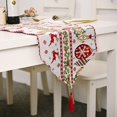 thumbnail image 3 of Christmas Knitted Fabric Table Runner Creative Christmas Tablecloth Home Decoration, 3 of 6