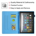 thumbnail image 7 of Fire HD 10 2021 & Fire HD 10 Plus 2021 Case with Card Slots, Allytech Slim PU Leather Folio Smart Kickstand Multi-Angle Viewing Auto Wake Sleep Pen Slot Cover for Fire HD 10.1" Latest Model,Dusk Tower, 7 of 7