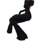 thumbnail image 2 of Monos De Mujer Pantalones de moda vendaje sin espalda de manga larga ajustados pantalones acampanados pantalones de una pieza mujer INS Cgtredaw Para estrenar, 2 of 8