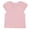 Pink, variant on Girls Ruffle Trim Raglan T-Shirt Kids Short Sleeve Crew Neck Tee Cute Ruffled Casual Top for Summer School Wear 2-8Y