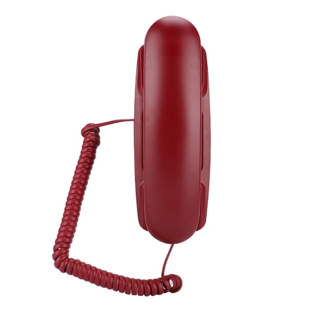 Teléfono Con Cable Para El HOGAR, Teléfono Fijo Con Botones Grandes Para Personas Mayores, Teléfono Básico Monto En La Pared Para El Hogar, La Oficina Y Más
