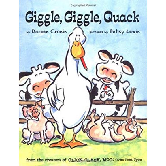 Pre-Owned Giggle, Giggle, Quack (Paperback) 9780743490092