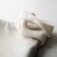 thumbnail image 4 of Suéter de lana, suéter de cuello alto para mujer, suéter suelto con cuello de pila, otoño e invierno, camisa cálida de fondo, top corto, 4 of 5