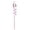 Pink, variant on 12pcs Baseball Themed Spiral Drinking Straw Reusable Party Straw for Sports Fans Game Nights Daily home use(Light Blue-27cm)