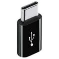 thumbnail image 1 of Injueey Adaptador tipo c Micro Usb a tipo C Conectores de cargador para S8 S9 Plus Note 8 9 Tipo c a Usb-c Cable USB negro Teléfono y Comunicación, 1 of 6