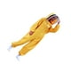 thumbnail image 2 of Matsuzay Ropa de apicultor de cuerpo completo de algodón ligero y portátil amarillo hecha con traje de apicultor de algodón Jardín y Patio amarillo XL, 2 of 6