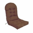 thumbnail image 2 of Surpdew Rocking Chair Cushions Outdoor Patio Chair Cushions Waterproof for Outdoor Furniture Thick Tufted Wicker Chair Cushion with Back Indoor Outdoor Wicker Chair Cushions for Home Office, 2 of 7