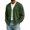 Green, variant on Mens Casual Cardigan Zaewscy Men's Versatile V Neck Button Loose Casual Cardigan For Daily Use White S