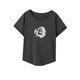 thumbnail image 3 of Camiseta para mujer Verano Mujer Trajes simples Camiseta con cuello redondo para viajar en la playa SG, 3 of 7