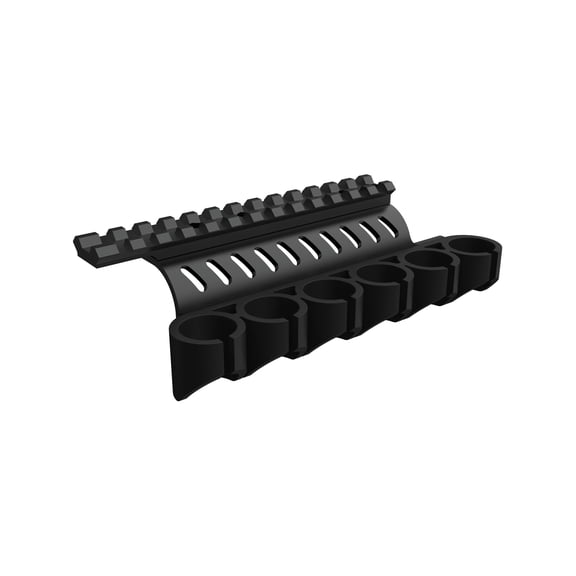 Monstrum Side Saddle Shell Holder Compatible with Benelli Super Black Eagle/M2 Series Shotguns | 12 Gauge