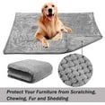 thumbnail image 3 of Dog Blanket,Soft Fuzzy Blankets for Puppy, Fluffy Blankets Plush Fleece Throw Dog Bed, Couch, Sofa, Reversible Travel Warm Covers, 3 of 6