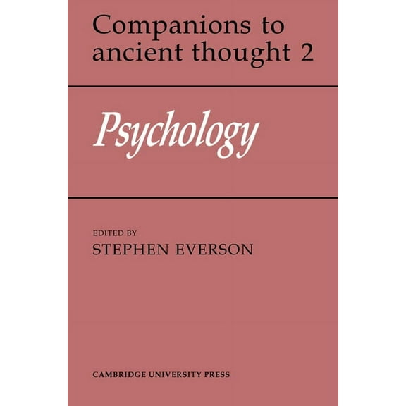 Companions to Ancient Thought Psychology, Book 2, (Paperback)